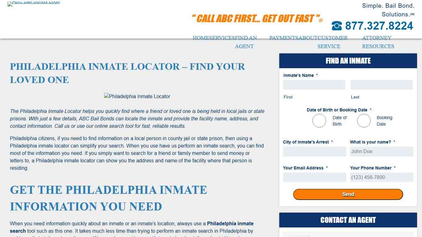 Philadelphia Inmate Locator | Inmate Location In Philadelphia